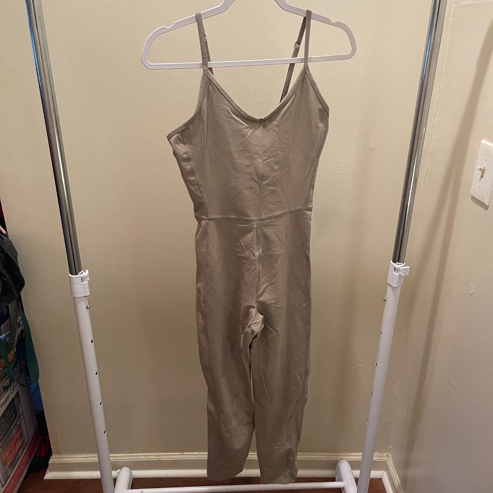 Old Navy Green PowerChill 7/8 Cami Jumpsuit